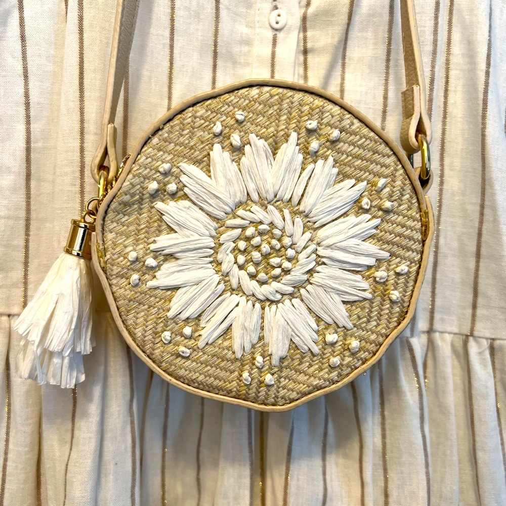 Mayoral Raffia Handbag for Girls